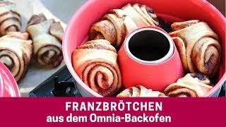 Franzbrötchen mit Zimt | Omnia Backofen Rezepte | Wohnmobil & Van