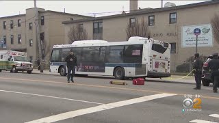 Woman Killed After Forcing Bus Doors Open In Brooklyn
