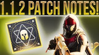 Destiny 2 Patch Notes! (1.1.2 Update) Masterwork Armor, Raid Drops, XP Changes & More!