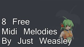 8 Free FL Studio Midi Melodies (House, Trance, EDM, whatever)