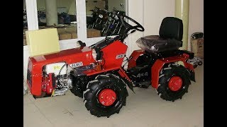 Обзор мини-трактора МТЗ 132Н. Overview mini tractor MTZ 132N.