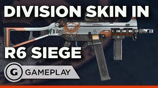 The Division Skin for Rainbow Six Siege is Pretty Great - Gameplay