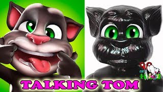 ГОВОРЯЩИЙ ТОМ / КУКЛА - КОТ / ООАК / часть1 / КРАСИМ КУКЛУ/ Talking TOM /Muza Rukodeliya ?