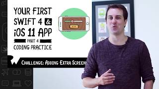 Challenge - Adding New Screens - Beginning Programming with iOS 11, Swift 4, and Xcode 9