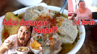 PUYENG ABIS CEK DARAH MPO IKA NGEBAKSO BOEJANGAN MANTUL CUY