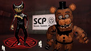 ESCAPE FROM BENDY & THE SCP LAB! - Garry's Mod Gameplay - Gmod Fnaf Roleplay Survival