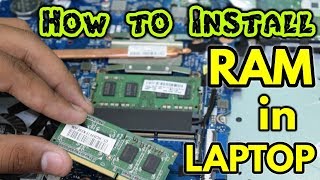 How to Install a RAM in Laptop - HP/DELL/LENEVO (Hindi)
