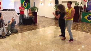 Bruno Galhardo & Eglantine Oliveira - Zouk Demo #3 - Austria Zouk Congress 2015 Vienna