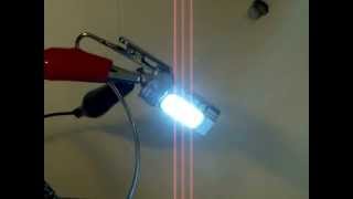 Стресс тест светодиодной лампы LED