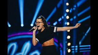 Erika Bitanji sjunger Crazy in love i Idols kvalfinal - Idol Sverige (TV4)