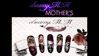 HAPPY MOTHER'S DAY - Mothers & Pet Mommy Day collab - GEL/STAMPING MIX MEDIA Nail Art