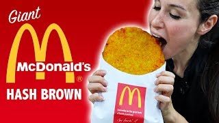 DIY GIANT McDONALDS HASH BROWN ? - VERSUS