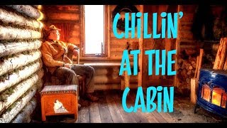 Building a Rustic Table for the Off Grid Log Cabin with Materials From the Forest