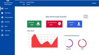 [Part-6] Designing a Book Shop Management System (Ui Only)