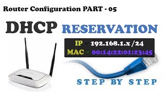 How to configure DHCP address reservation on TP Link Router
