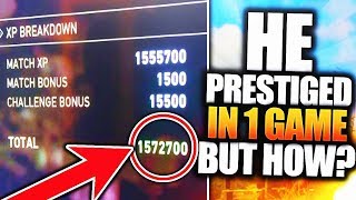 Over 1 MILLION XP in 1 MATCH! Whats the Secret? (Call of Duty WW2 MOST XP EVER)