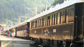Orient Express si expozitia de trenulete din Sinaia