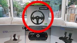 Fanatec P1 RIM for xbox one unboxing 2018