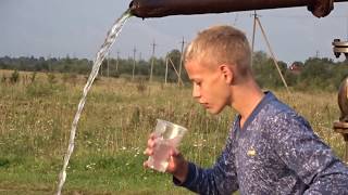Огненная вода. Горит минералка. Метан из минерального источника.