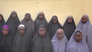 New video shows several kidnapped Nigerian schoolgirls alive