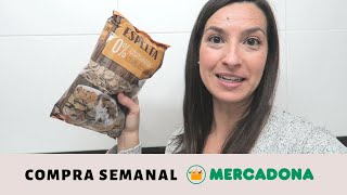 COMPRA SANA MERCADONA + NUEVA CREMA DE CACAHUETE + MENÚ @Laura vive simple