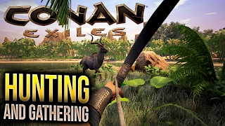 Conan Exiles - 2 Handed Maul! - Hunting and Gathering - Conan Exiles Multiplayer Gameplay
