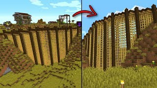 IK HEB EEN GIGANTISCHE BRUG GEBOUWD IN MINECRAFT!!