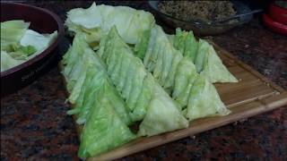 ГОЛУБЦЫ ИЗ КАПУСТЫ 
Турецкий долма
(lahana Sarması )