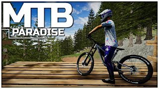 Realistic Downhill Jump Lines & Technical Trails - Descenders - MTB Paradise