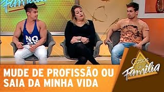 Casos de Família (02/01/15) - Mude de profissão ou saia da minha vida! - Completo