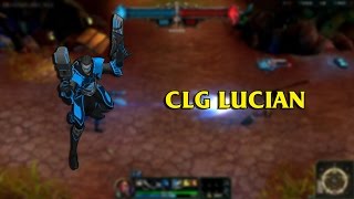 CLG Lucian LoL Custom Skin ShowCase