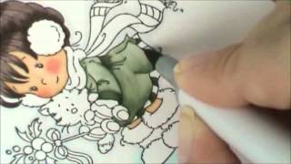 Berry Copic Coloring Card Kit
