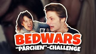 DIE "PÄRCHEN"-CHALLENGE ★ Minecraft: BEDWARS | Herr Bergmann