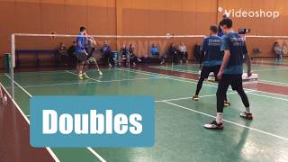 Badminton doubles Mads Christophersen / Frederik Colberg vs. Jacob Buredstedt / Filip Svensson