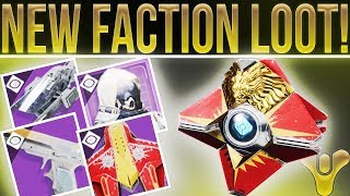 DESTINY 2 NEWS! (New Faction Gear, Rewards, Requirements, Special Weapon With Lore & New Activities)