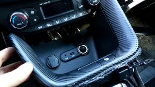снятие центрального тоннеля и бороды kia ceed jd