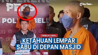 Detik-detik Pengedar Narkoba Jaringan Suherman Tak Berkutik, Disergap saat Baru Saja Lempar Sabu