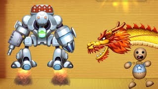 Buddybot Dragon UFO Alien vs Funny Buddy | Kick The Buddy Gameplay Walkthrough #17
