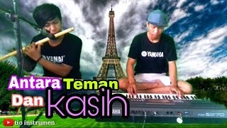 Antara teman Dan Kasih. Rita Sugiarto Suling Cover Dangdut instrumen