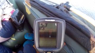 Эхолот Humminbird PiranhaMAX 20 поиск рыбы