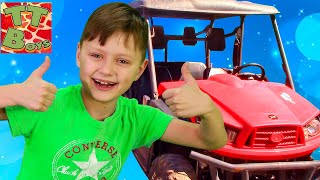 ВЛОГ Игорек Катается на Машинах - Багги - Видео для детей
