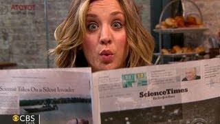 "The Big Bang Theory" star Kaley Cuoco-Sweeting meets physicist Michio Kaku