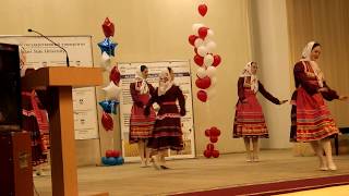 ЙОШКАР-ОЛА. "МАРИЙСКИЙ ТАНЕЦ". АНСАМБЛЬ "ЦАРМИС".