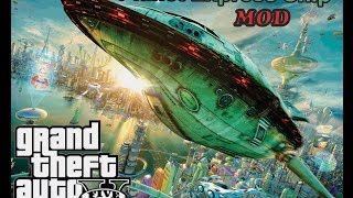 GTA V MODS - Planet Express Ship Futurama + Tutorial