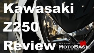 Z250 (Kawasaki/2013) 速報バイク試乗インプレ・レビュー Kawasaki Z250 (2013) Short Review