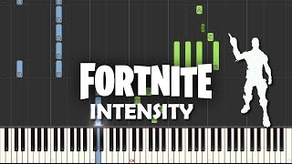 FORTNITE - Intensity (Piano Tutorial) [Synthesia]