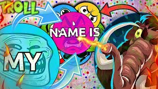 Agar.io TROLLING "MY NAME IS... v2" in Agario |  Agar.io FUNNY MOMENTS