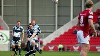 Leigh Halfpenny penalty brings Blues within a point  - Scarlets v Cardiff Blues 20th Apr 2013