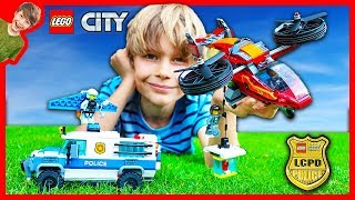 Lego City Sky Police Diamond Heist!