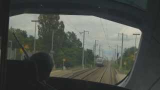 Lokführersicht ICE-T : Gegenzüge und Einfahrt Dresden Hbf. - train drivers eye - cab ride ICE